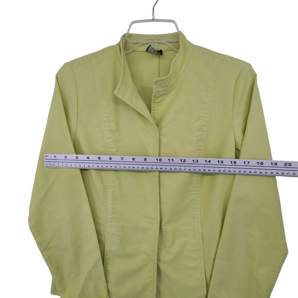 Eileen Fisher Women's Casual Jacket Yellow Size M - Picture 4 of 9